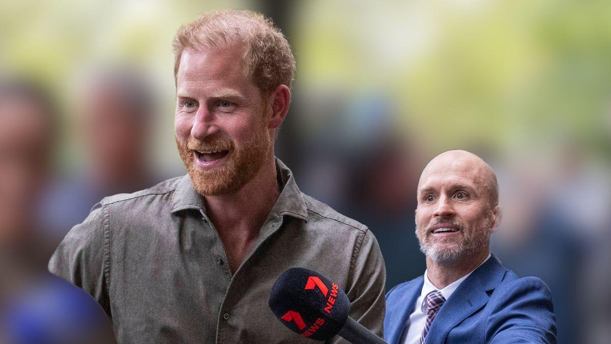 Photo of Prince Harry & Paul Dowsley