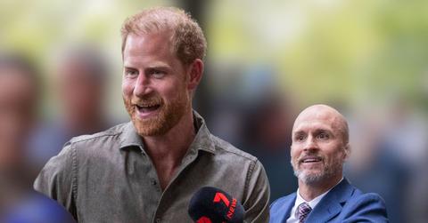 Photo of Prince Harry & Paul Dowsley