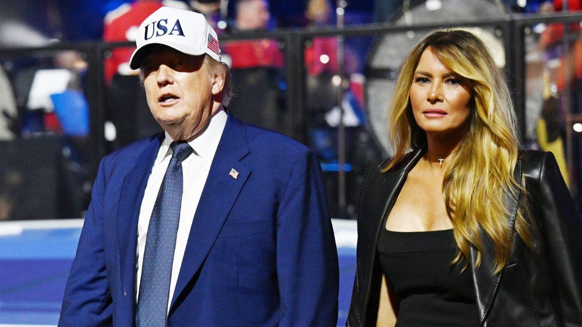image of Donald and Melania Trump