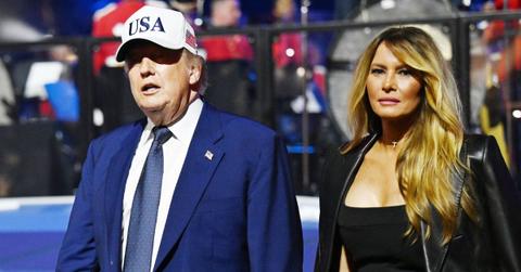 image of Donald and Melania Trump
