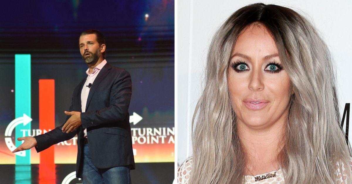 Photo of Donald Trump Jr. and Aubrey O'Day