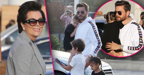 //scott disick kids kris jenner nobu pp