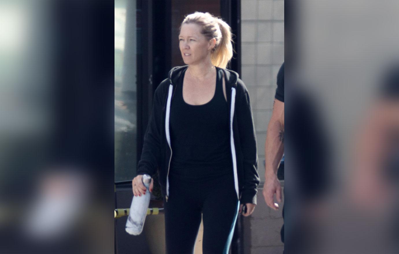 Jennie Garth workout regimen post breakup body