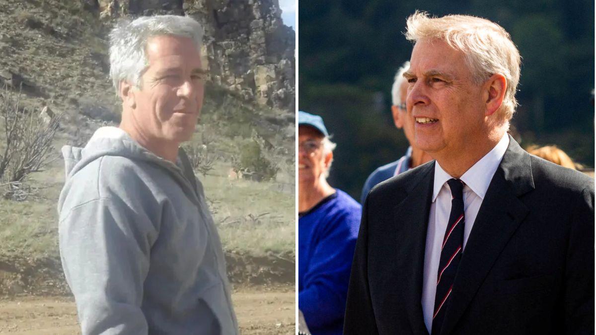 Photo of Jeffrey Epstein and Andrew Windsor