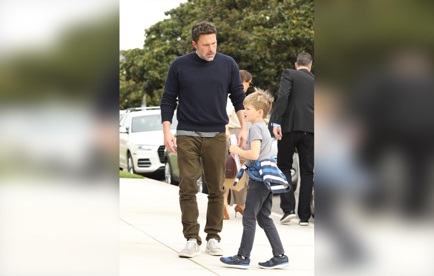 Ben Affleck And Jennifer Garner Reunited For Sunday Service