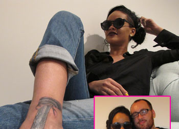 //rihanna new tattoo