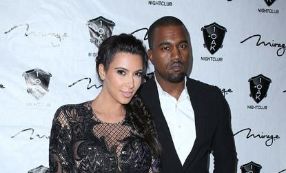 //kim kardashian kanye west new years eve