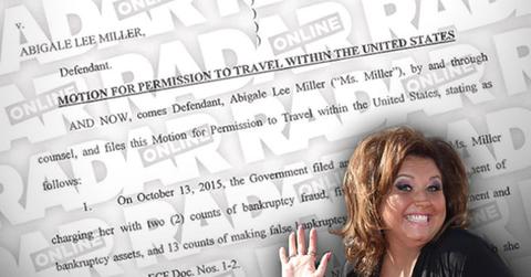 abby lee miller fraud case weekend travel