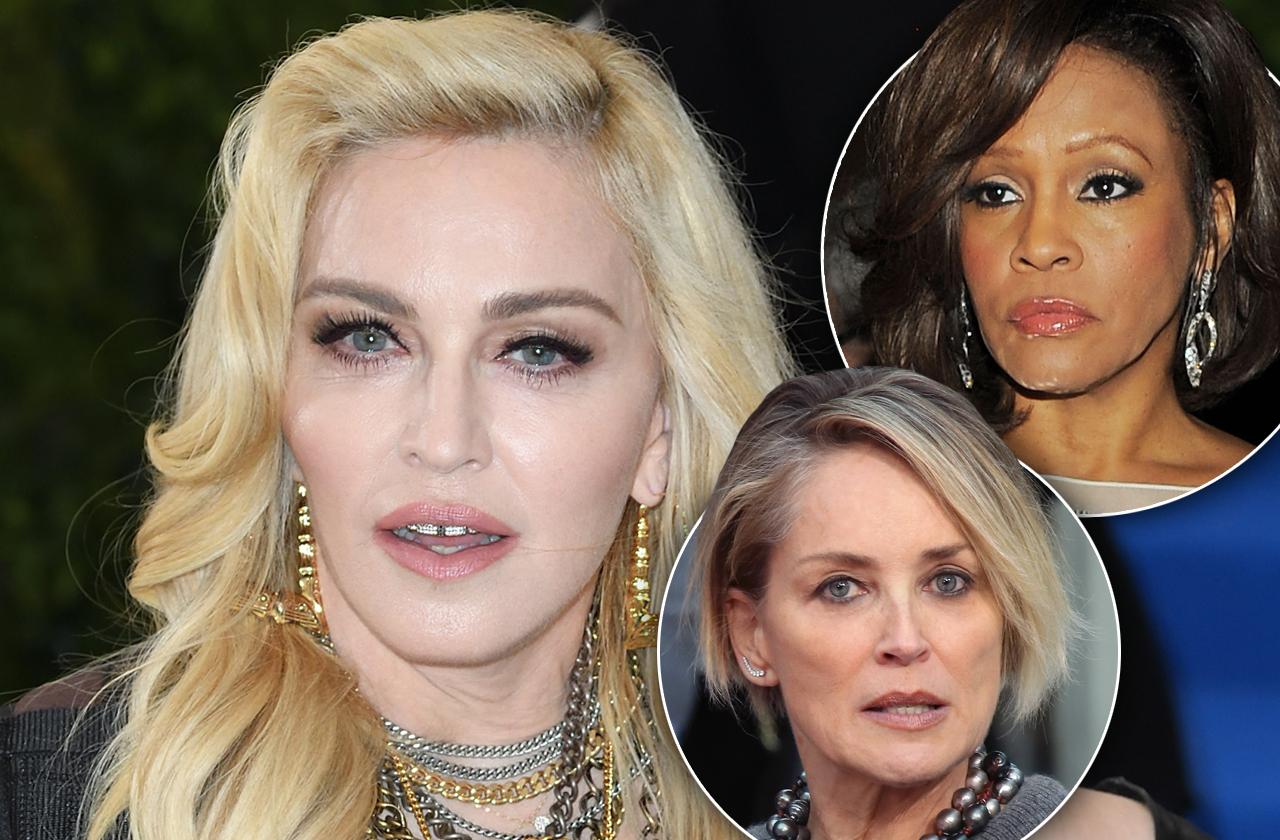 Madonna Slams Whitney Houston And Sharon Stone In Handwritten Letter