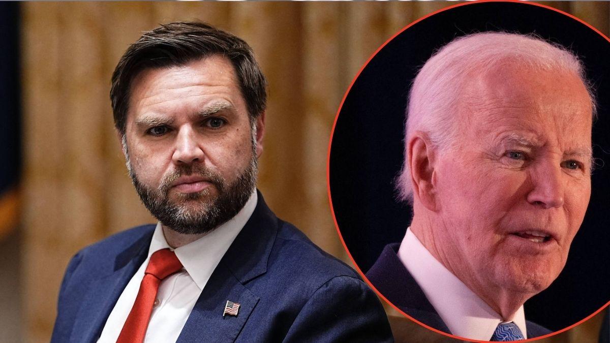 Photo of JD Vance, Joe Biden