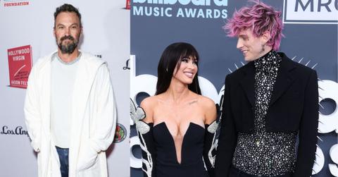 machine gun kelly slams brian austin green megan fox reunion