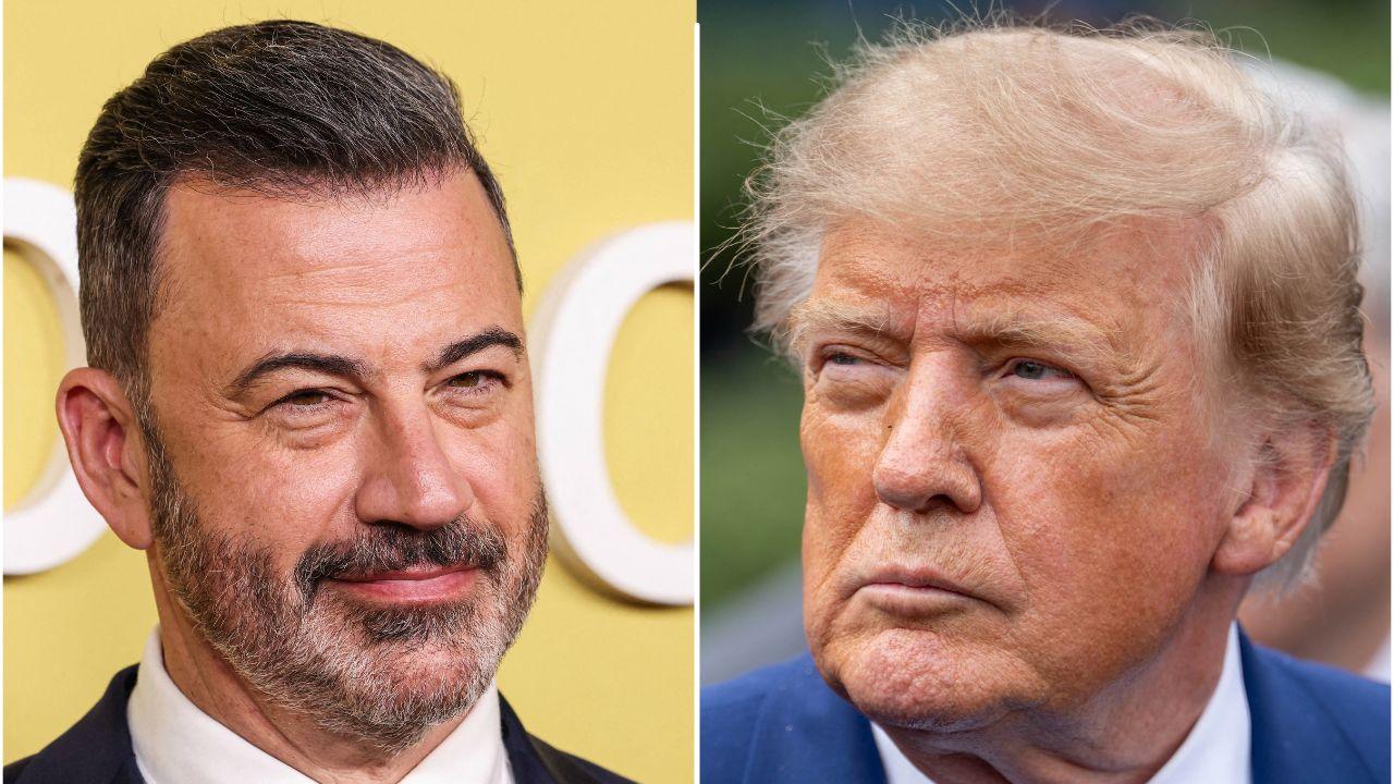 picture of Jimmy Kimmel and Donald Trump