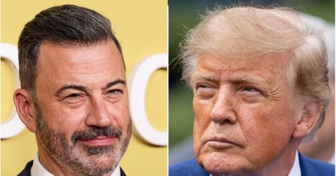picture of Jimmy Kimmel and Donald Trump