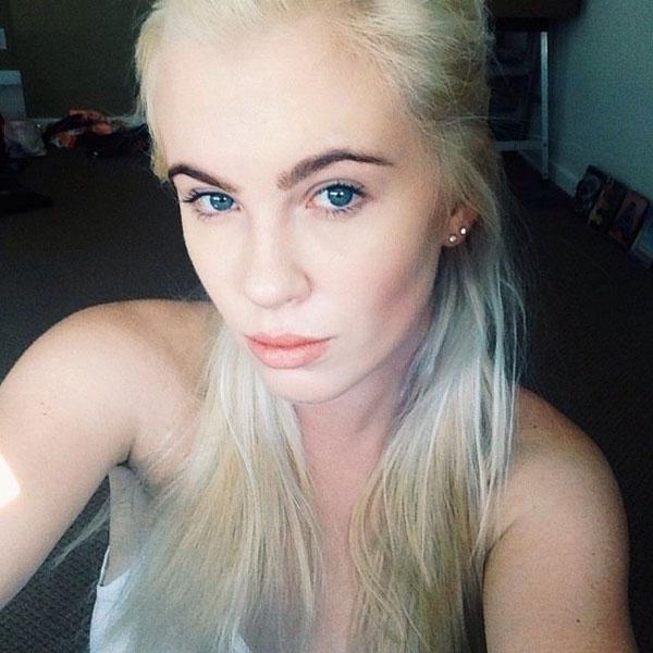 Ireland Baldwin showing off her much lighter blonde locks in a new selfie she shared. She says