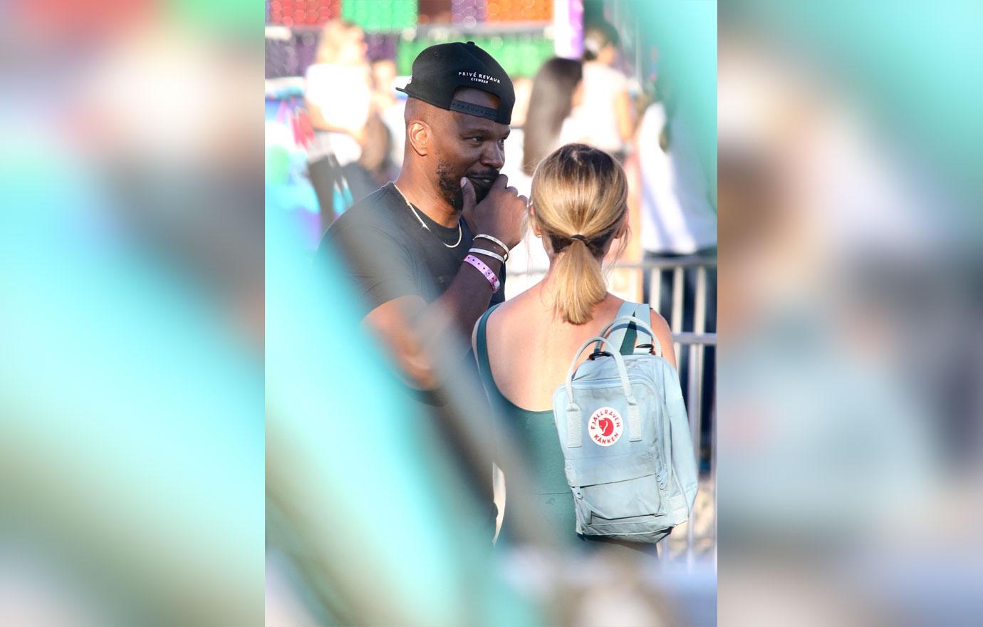 Jamie Foxx New Galpal Sela Vave At Cookoff Amid Katie Split