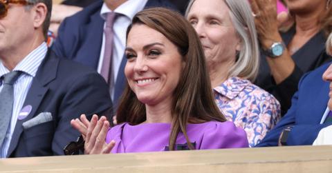 Photo of Kate Middleton at Wimbledon.