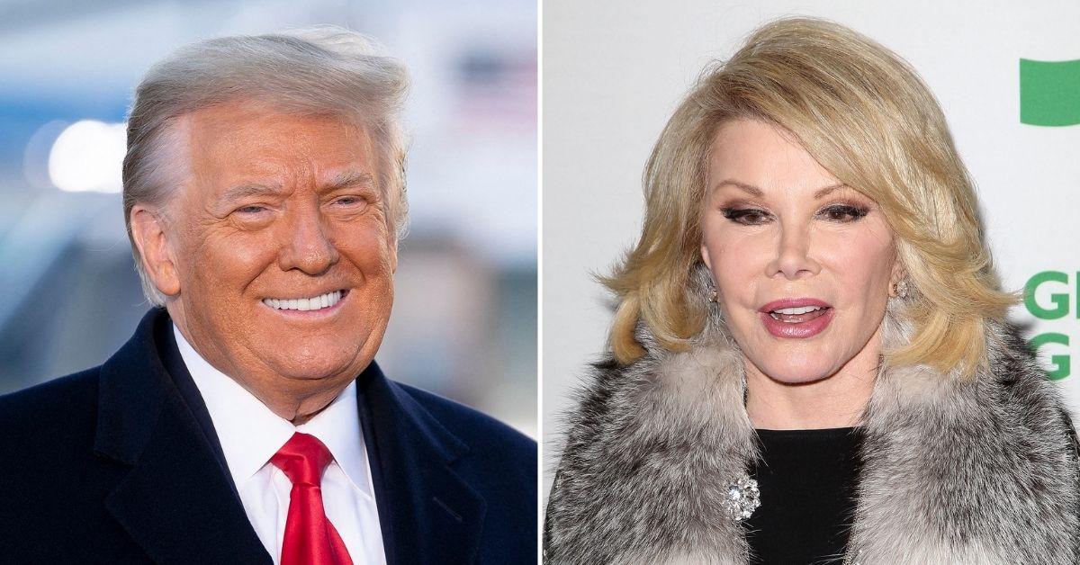 donald trump joan rivers voted for him  election passed away