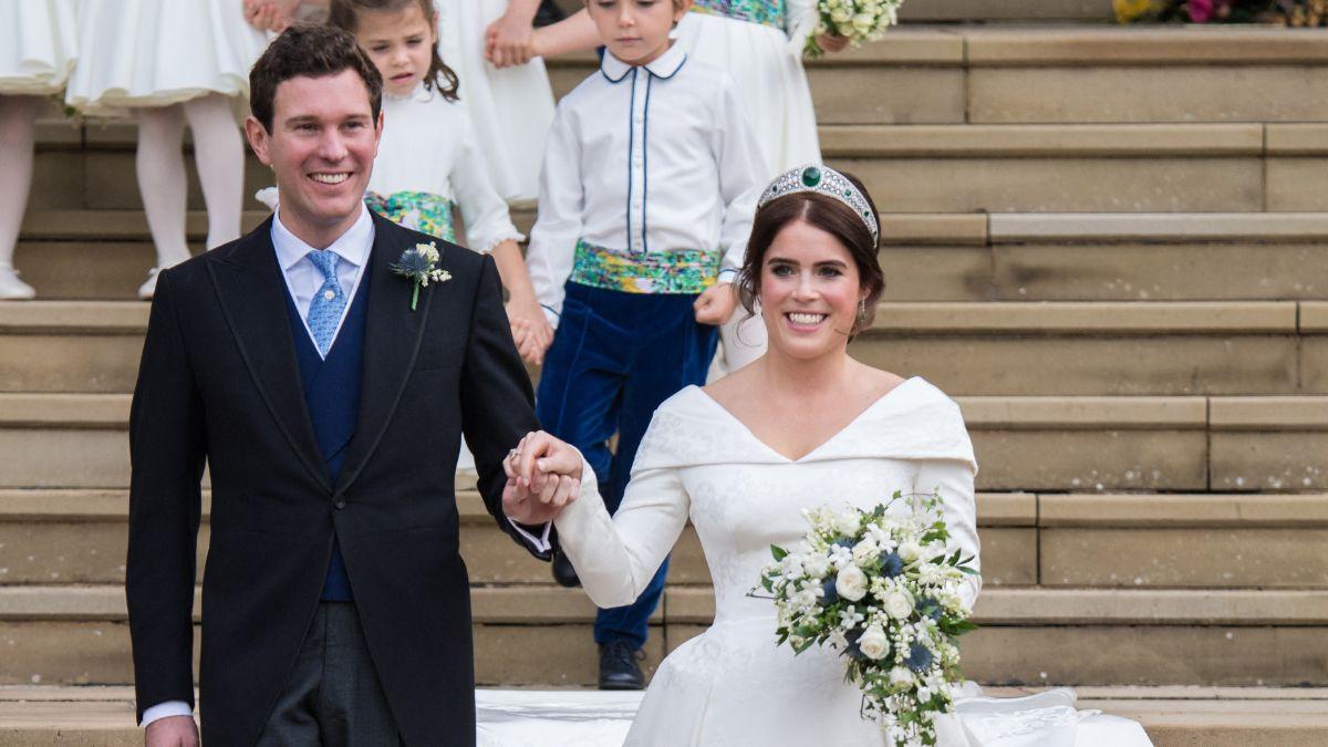 Photo of Princess Eugenie and Jack Brooksbank