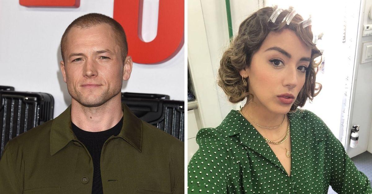 Photo of Taron Egerton and Chloe Bennet