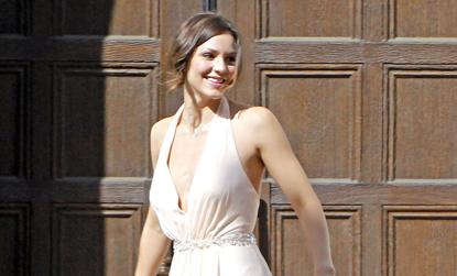 //katharine mcphee bridesmaid sister wedding