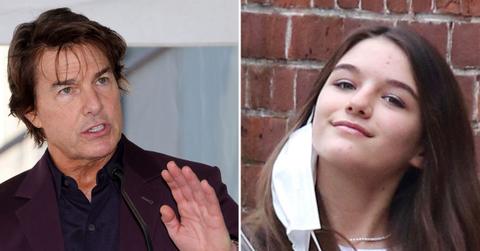 picture of Tom Cruise and daughter Suri