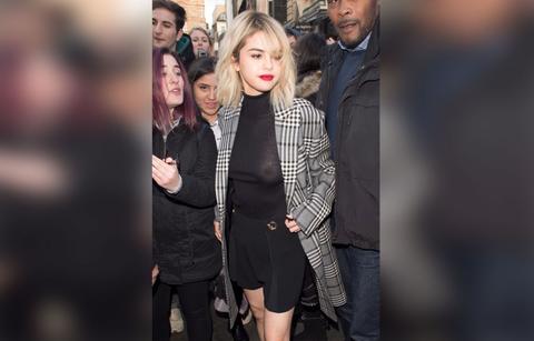 Selena Gomez Shows Off Nipple In Racy See-Through Shirt!