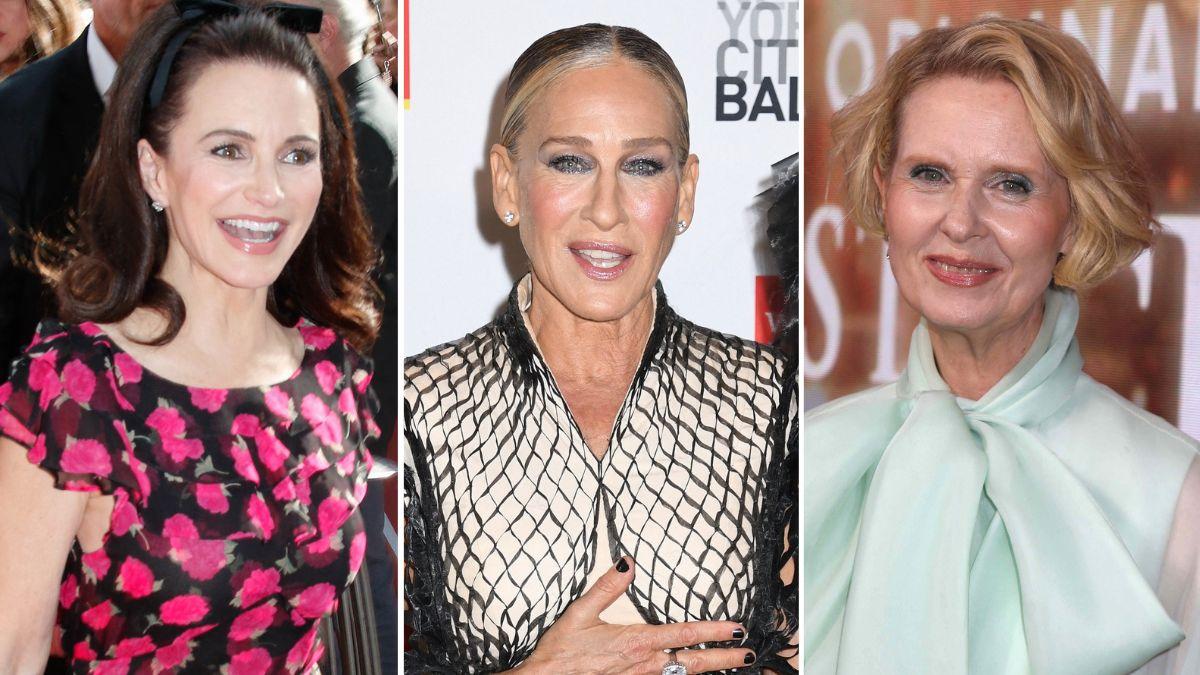 picture of Kristin Davis, Sarah Jessica Parker and Cynthia Nixon