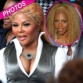 //lil kim plastic surgery getty