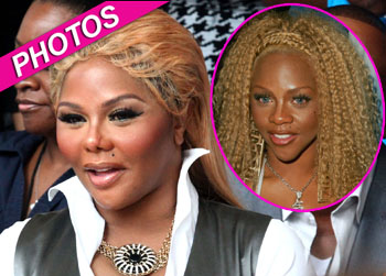 //lil kim plastic surgery getty