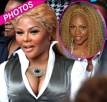 //lil kim plastic surgery getty