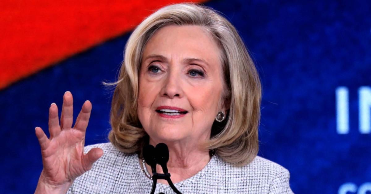 Hillary Clinton said she and Barack Obama both laughed at the remark.