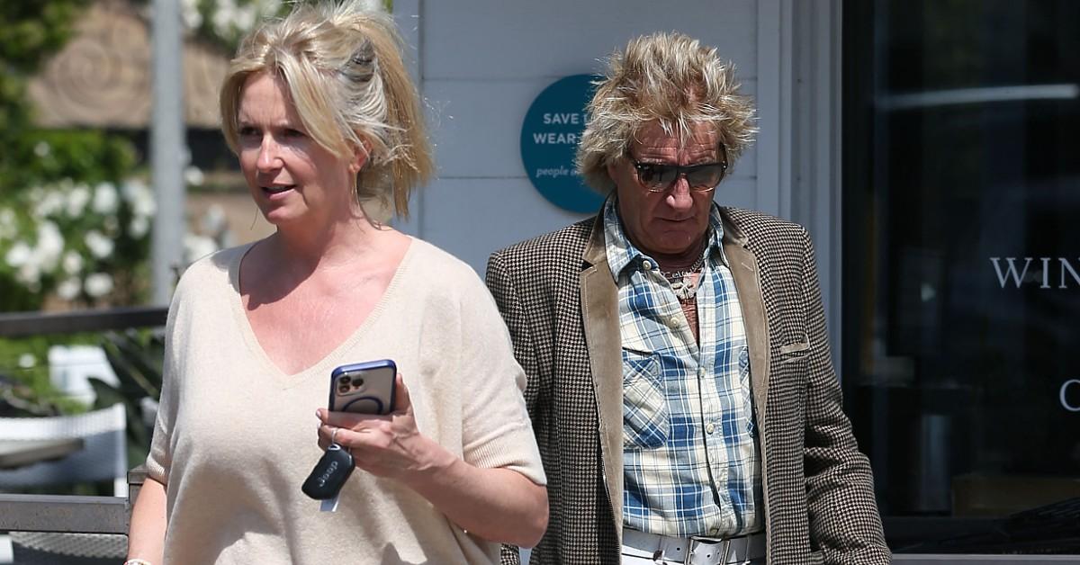 Photo of Rod Stewart and Penny Lancaster