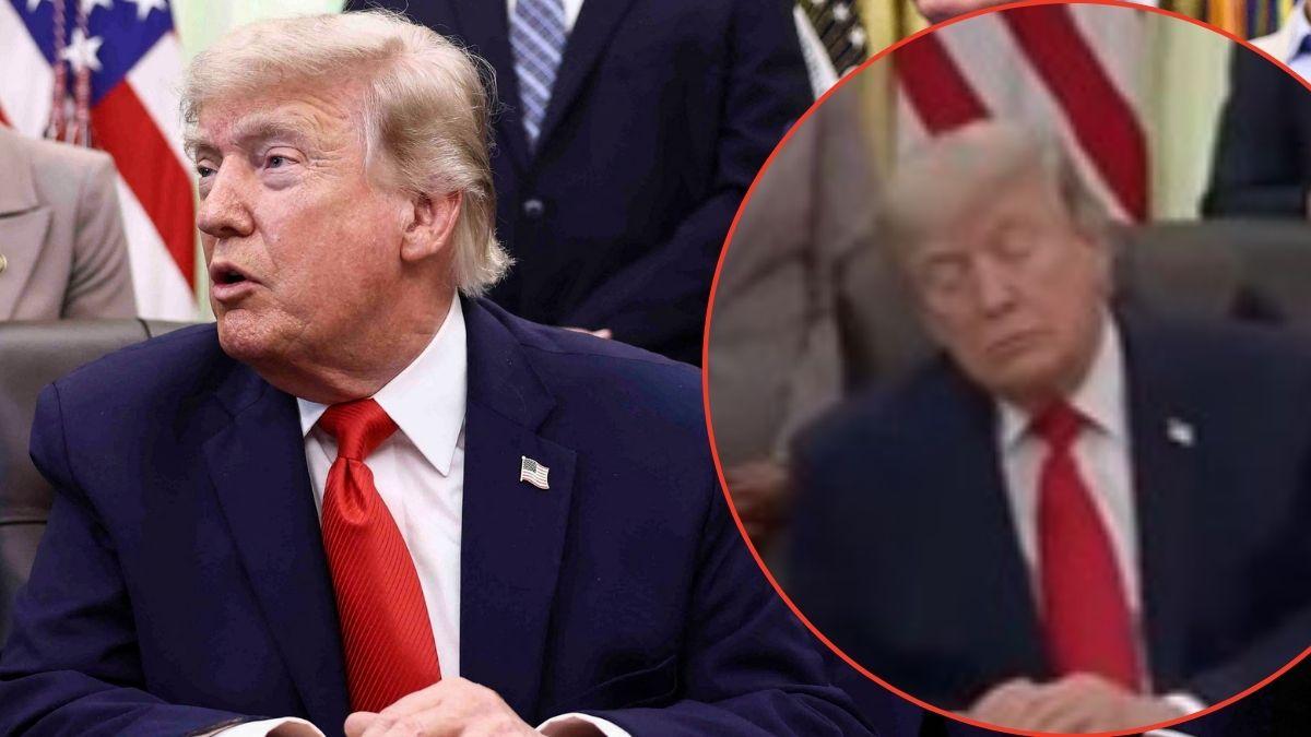 Trump is rumored to have fallen asleep at several public events.