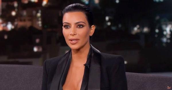 Kim Kardashian Jimmy Kimmel Photos