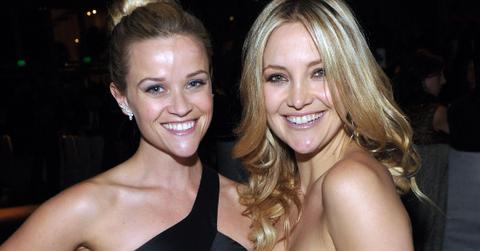 Reese Witherspoon Parties At Kate Hudson 40th Bash