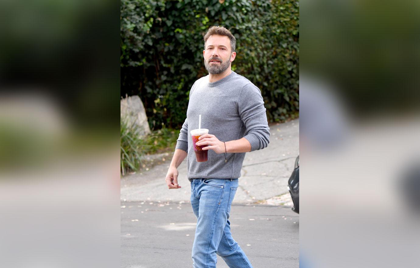 Ben Affleck At Jennifer Garner’s House After Drunken Night Out