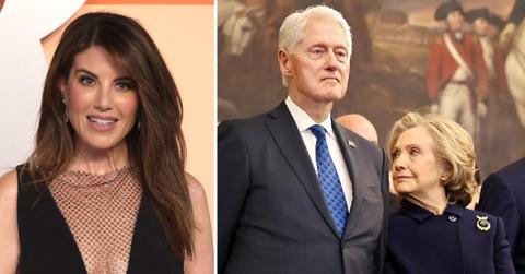 Photo of Monica Lewinsky, Bill Clinton and Hillary Clinton