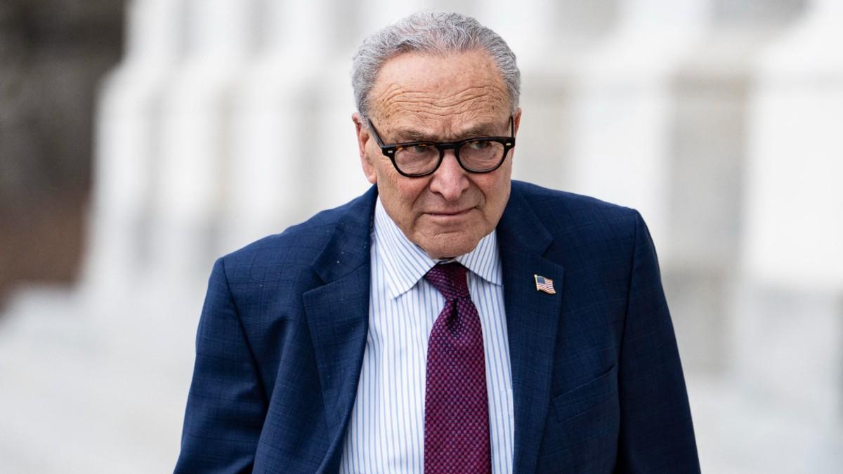 Chuck Schumer allegedly cut the political cheese while speaking on the Senate Floor.