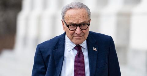 Chuck Schumer allegedly cut the political cheese while speaking on the Senate Floor.