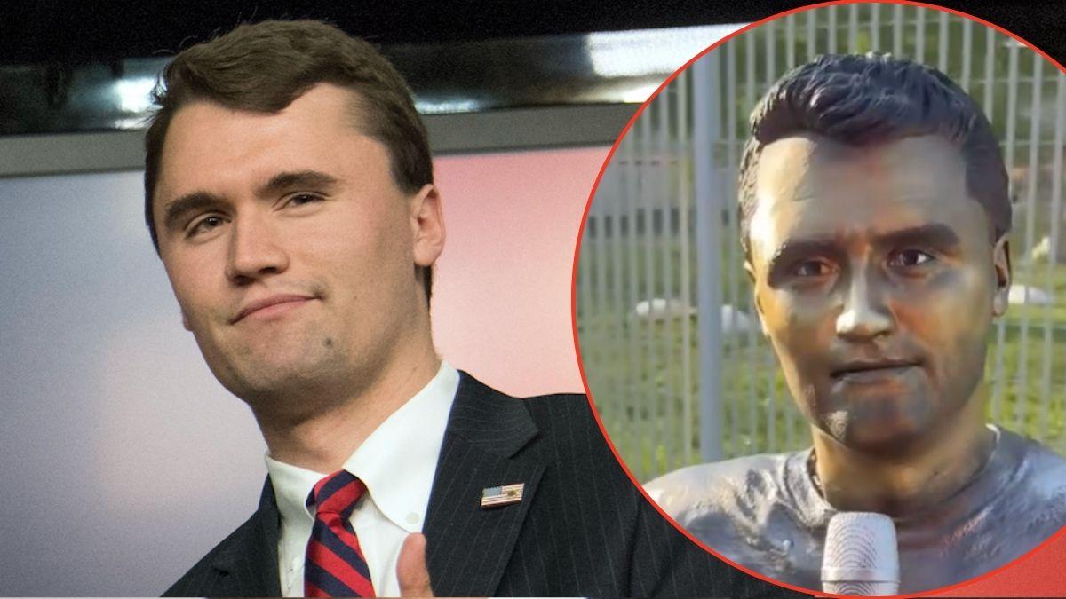 Photo of Charlie Kirk, Monument