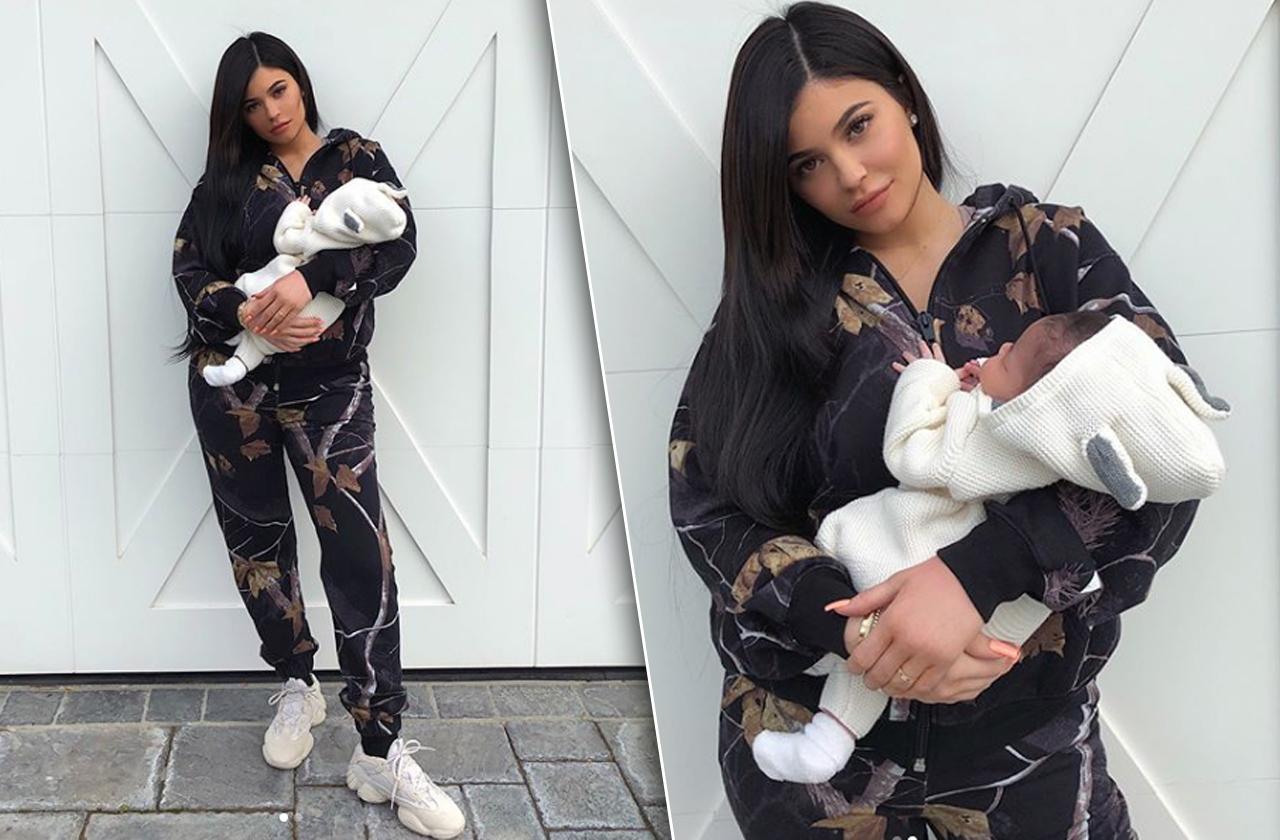 Kylie Jenner Baby Stormi One Month Birthday