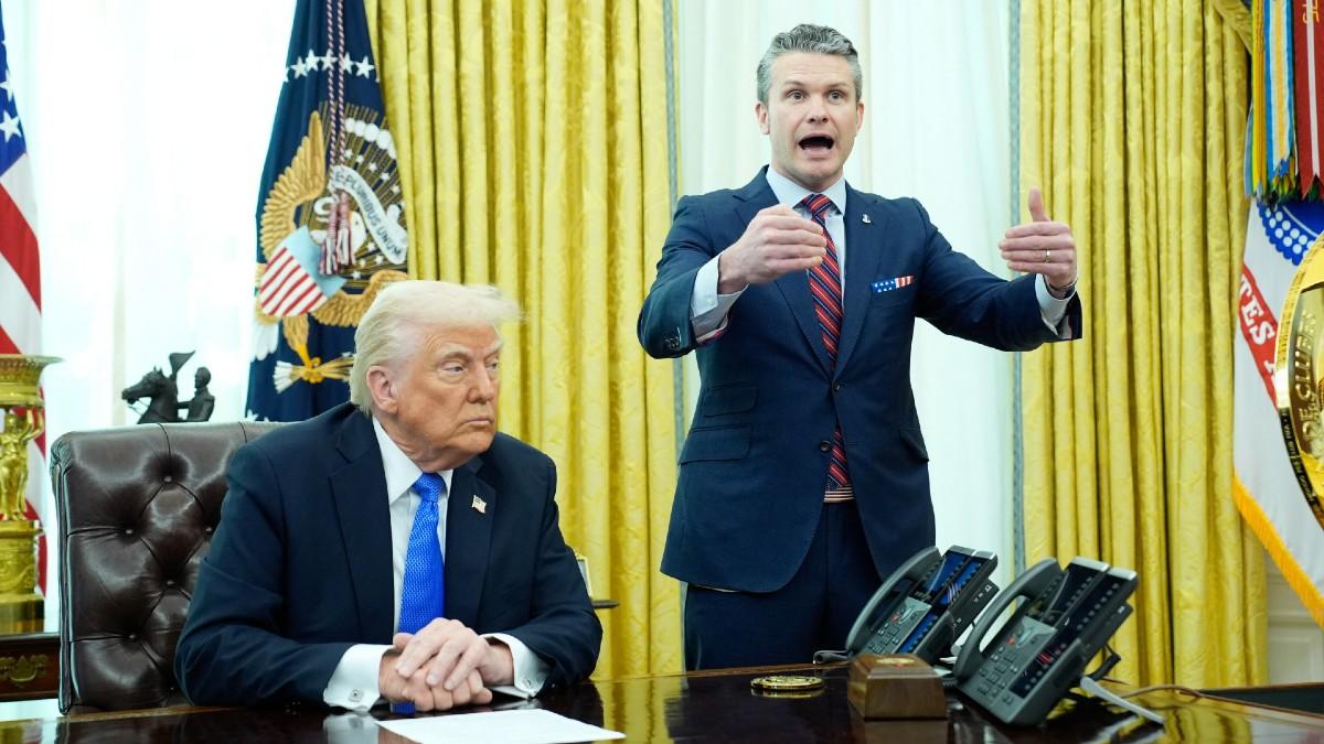 trump and hegseth