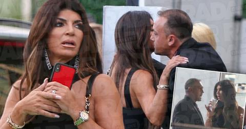 Teresa Giudice Wears Wedding Ring While Talking To Mystery Man
