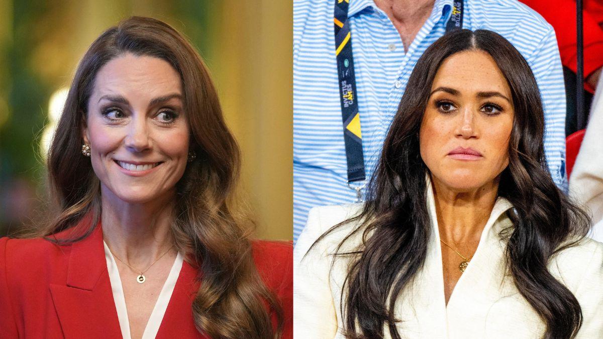 Photo of Kate Middleton and Meghan Markle