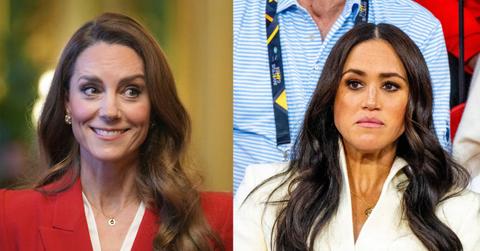 Photo of Kate Middleton and Meghan Markle