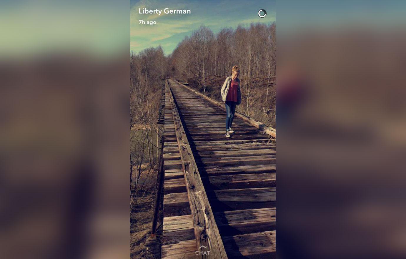 //snapchat teens murders indiana girls crime scene suspect