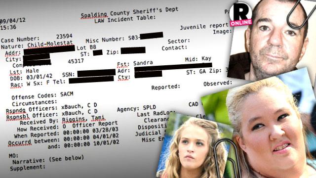 //mama june child molester abuse anna incident report pp sl