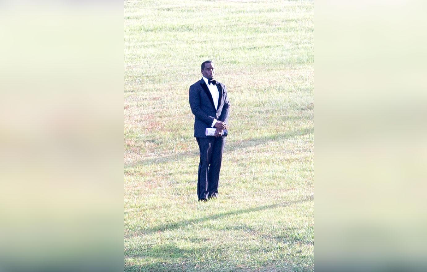 Diddy Delivers Eulogy Holds Hands With Mary J. Blige Kim Porter Funeral