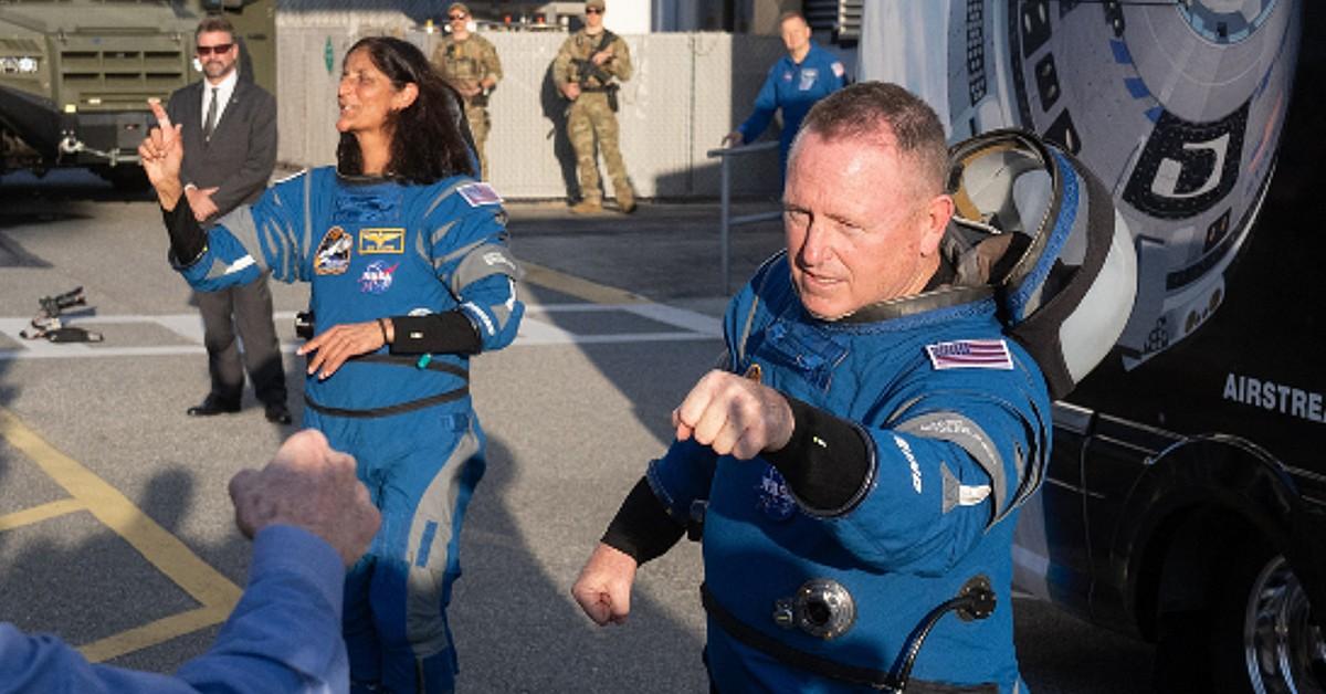 Astronauts Barry 'Butch' Wilmore and Suni Williams.