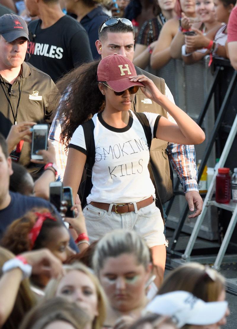 Malia Obama Partying Made In America Festival Jay Z Beyonce